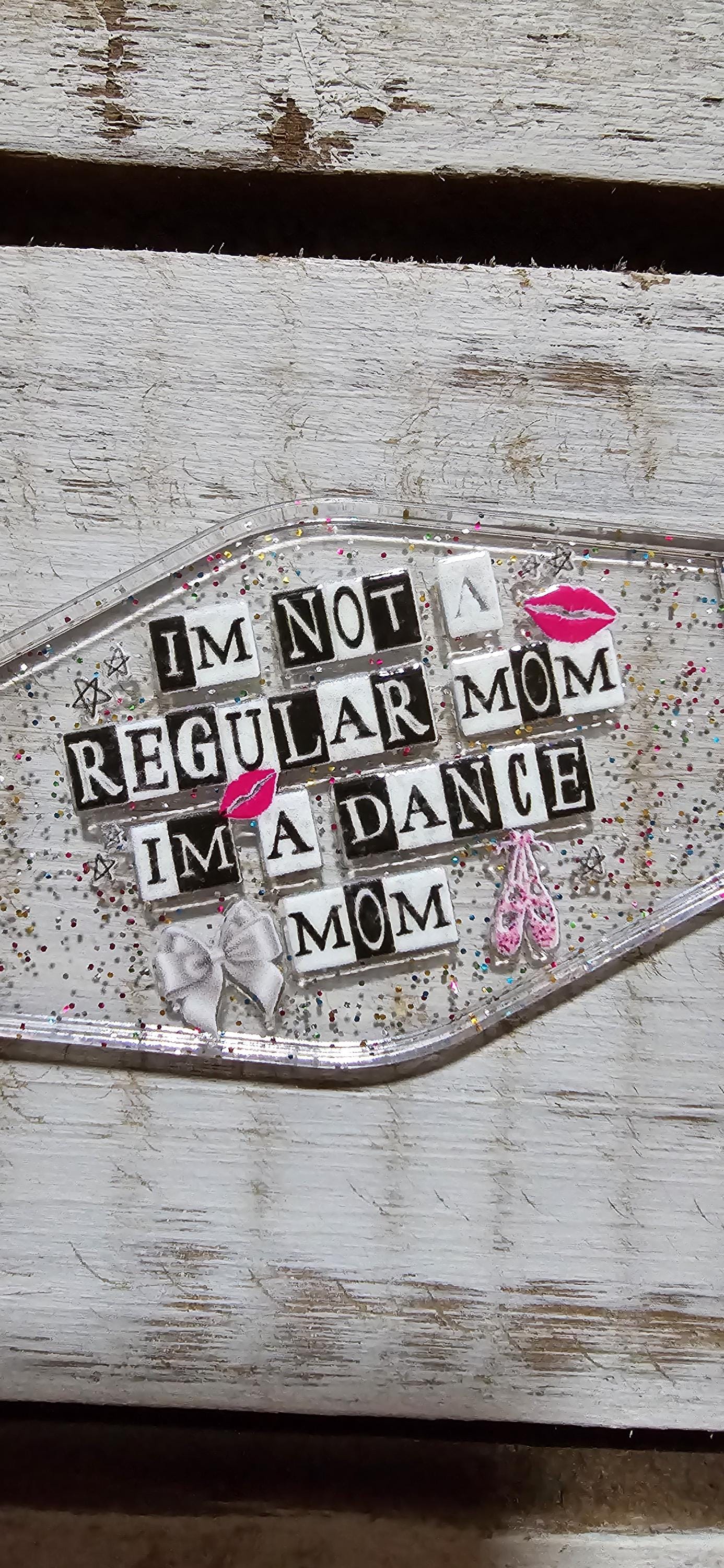 Dance Mom Keychain - Burn Book Font